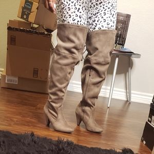 Torrid Cone Heel Over The Knee OTK Boots